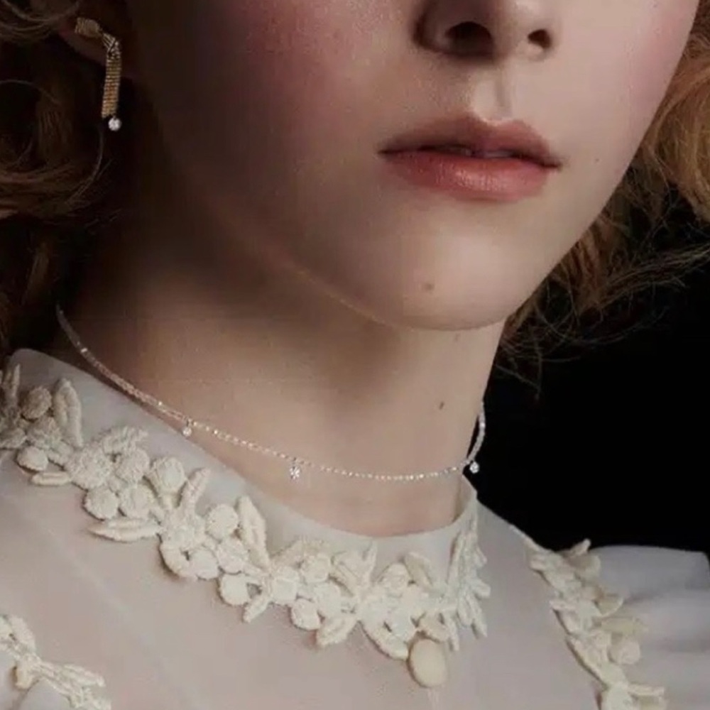 Catbird × Leith Clark moonstone choker 15" - rare